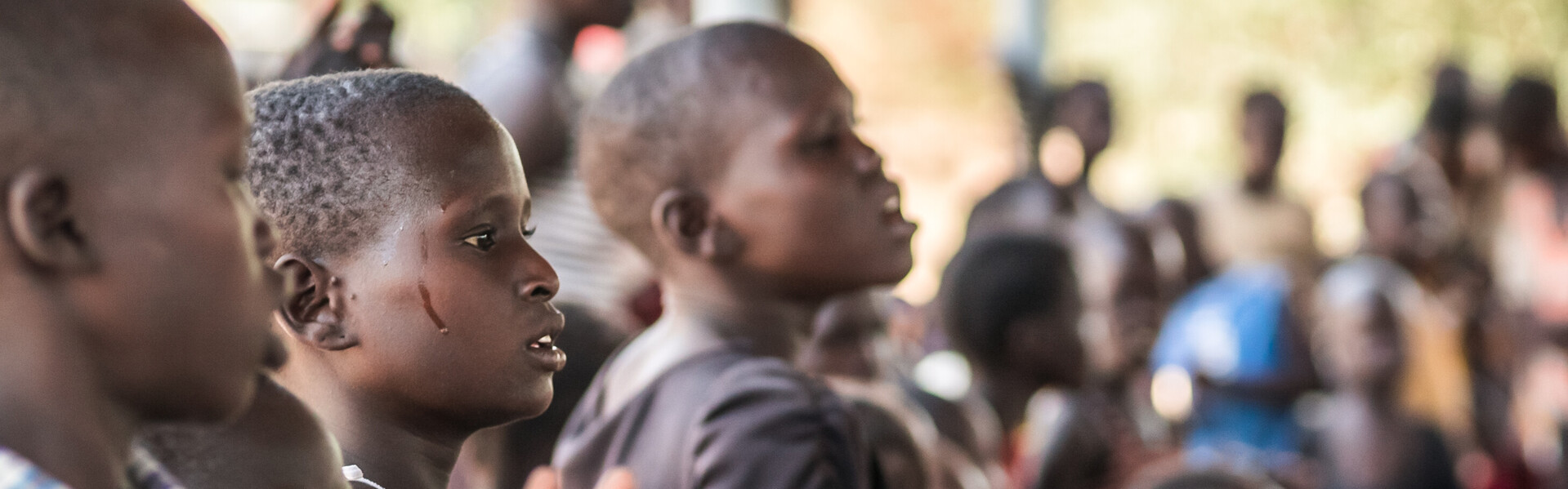 Kinder im Südsudan, einem weiteren Land in Zentralafrika