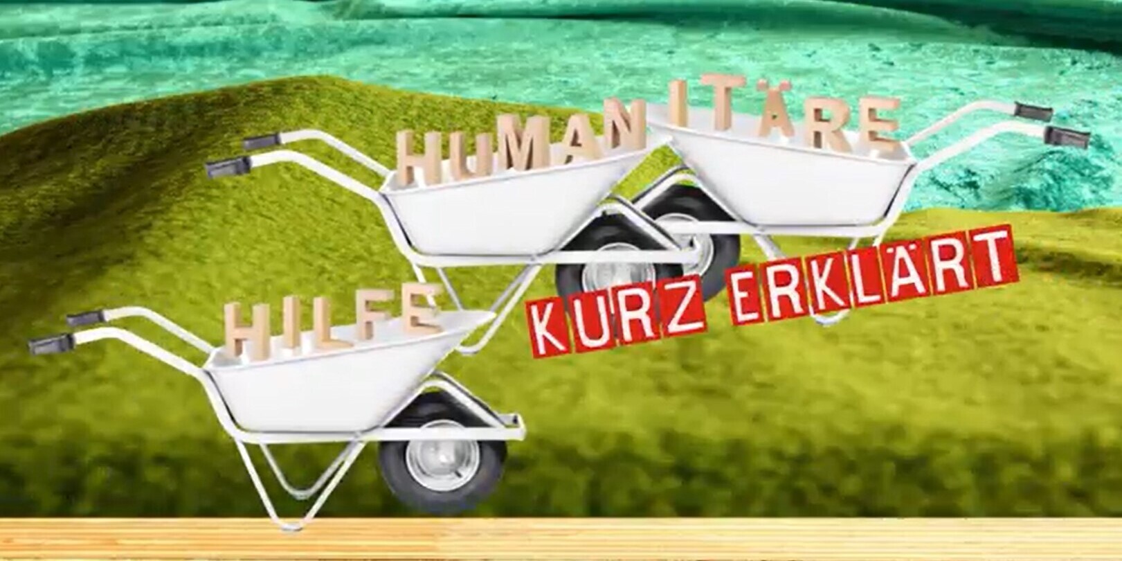 Erklärvideo: Humanitäre Hilfe kurz erklärt