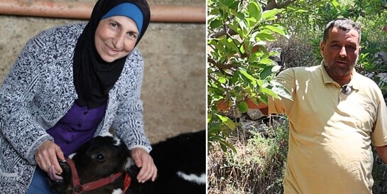 Drei Menschen aus dem Libanon, die durch Hilfsprojekte wieder eine Perspektive haben