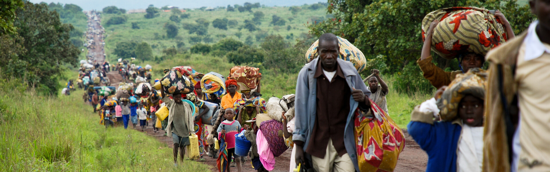 Hunderte Flüchtlinge in der DR Kongo