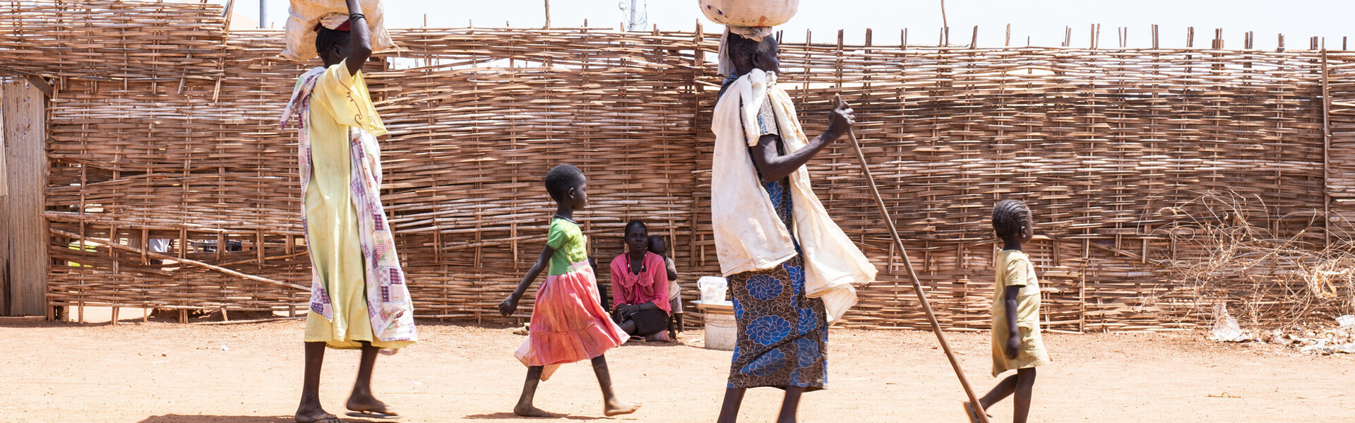 Geflüchtete Menschen im Südsudan (Archivfoto)