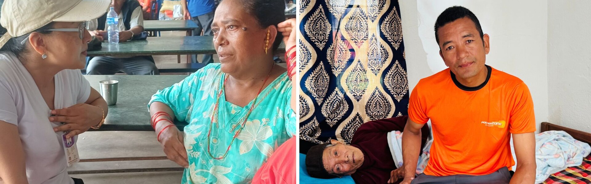 Sashi und Iman sind von der Sturzflut in Nepal betroffen Sashi und Iman sind von der Sturzflut in Nepal betroffen