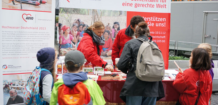 Begleitet wurden wir dieses Mal unter anderem von unserer Mitgliedsorganisation AWO International