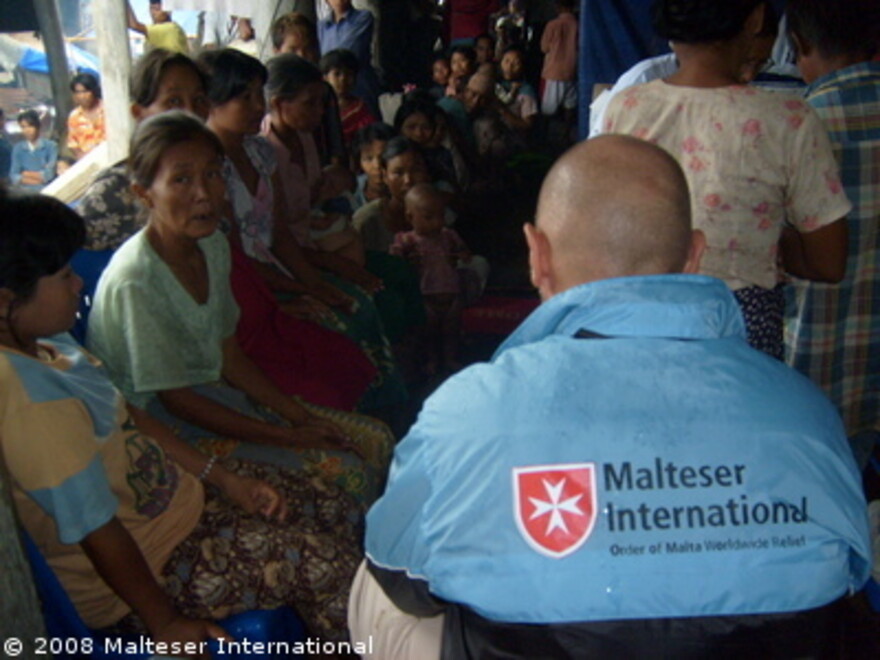Zyklon Myanmar: Malteser helfen den Notleidenden