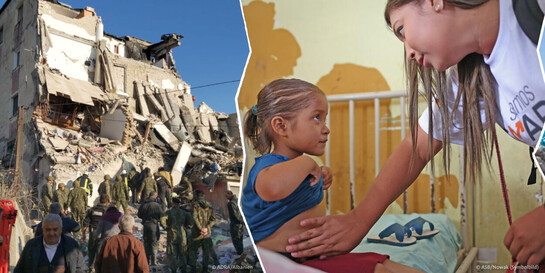 Nothilfe Albanien - jetzt spenden und helfen!
