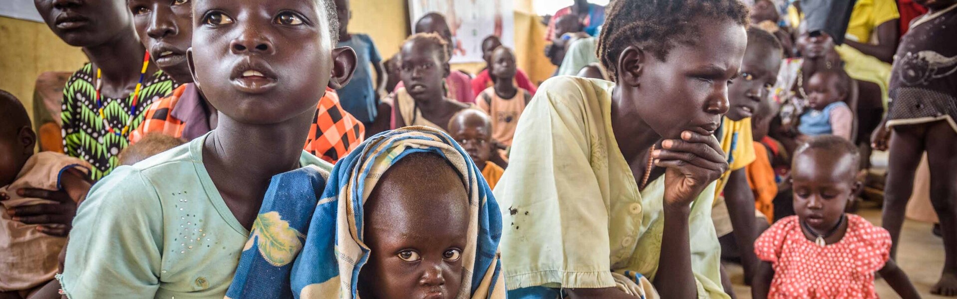 Geflüchtete Frauen und Kinder im Südsudan