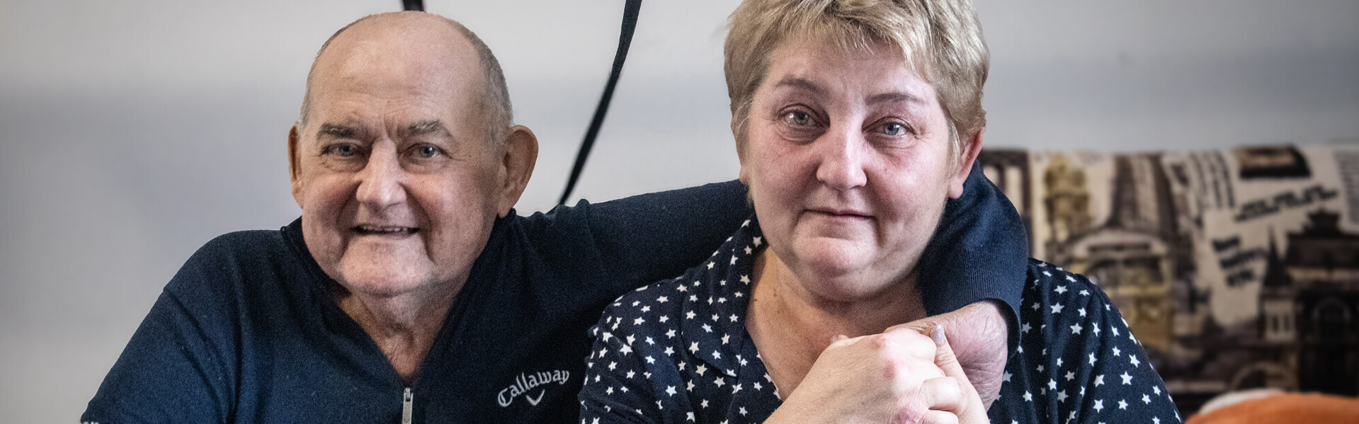 Das Paar Anatoly und Tatyana haben durch den Krieg in der Ukraine alles verloren