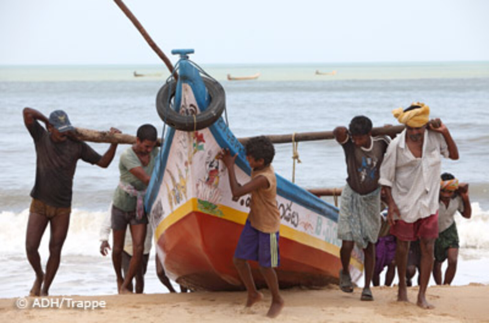 Gespendete Boote