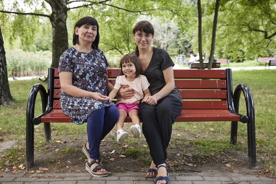 Drei Menschen aus der Ukraine – sie haben Hilfe von Habitat for Humanity erhalten Drei Menschen aus der Ukraine – sie haben Hilfe von Habitat for Humanity erhalten