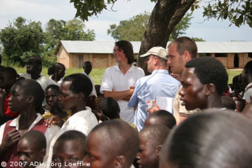 Flut Afrika: ASB Team beim Projekt