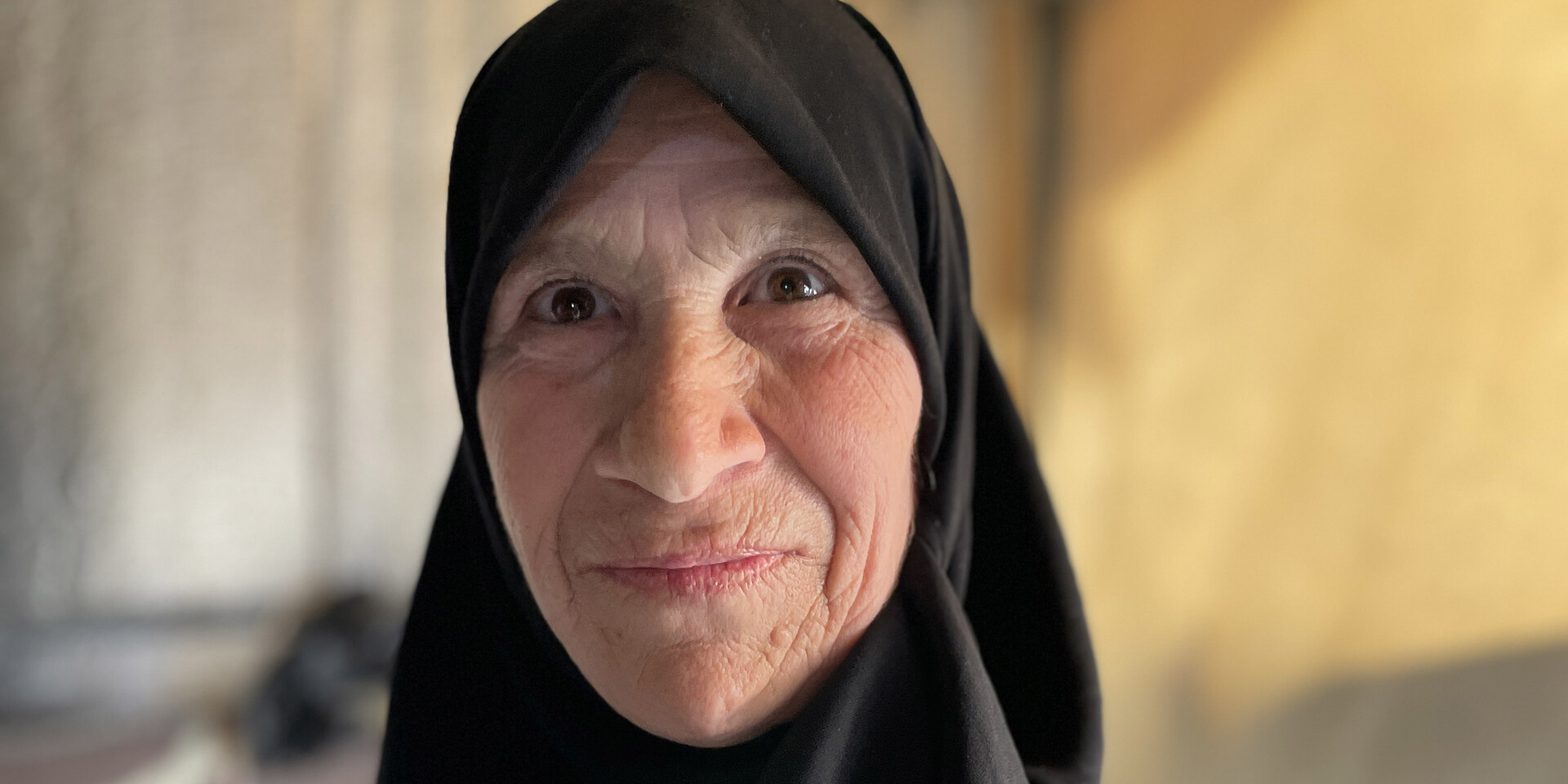 Najah aus Syrien ist Geflüchtete im eigenen Heimatland Najah aus Syrien ist Geflüchtete im eigenen Heimatland
