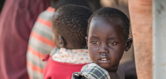 Ein Junge im Südsudan