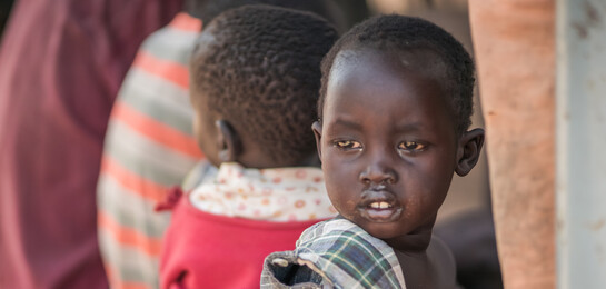 Ein Junge im Südsudan