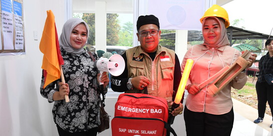 Ehrenamtliche im Projekt von AWO International in Indonesien