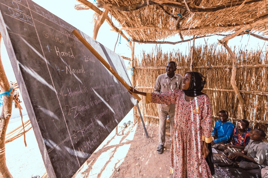 Hilfsprojekt für Geflüchtete im Tschad