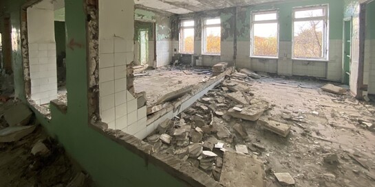 Russlands Angriff auf die Ukraine zerstört Häuser und Leben, Copyright Help - Hilfe zur Selbsthilfe