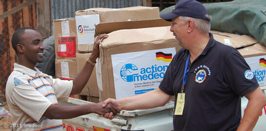 Hungersnot Ostafrika, Hilfslieferung