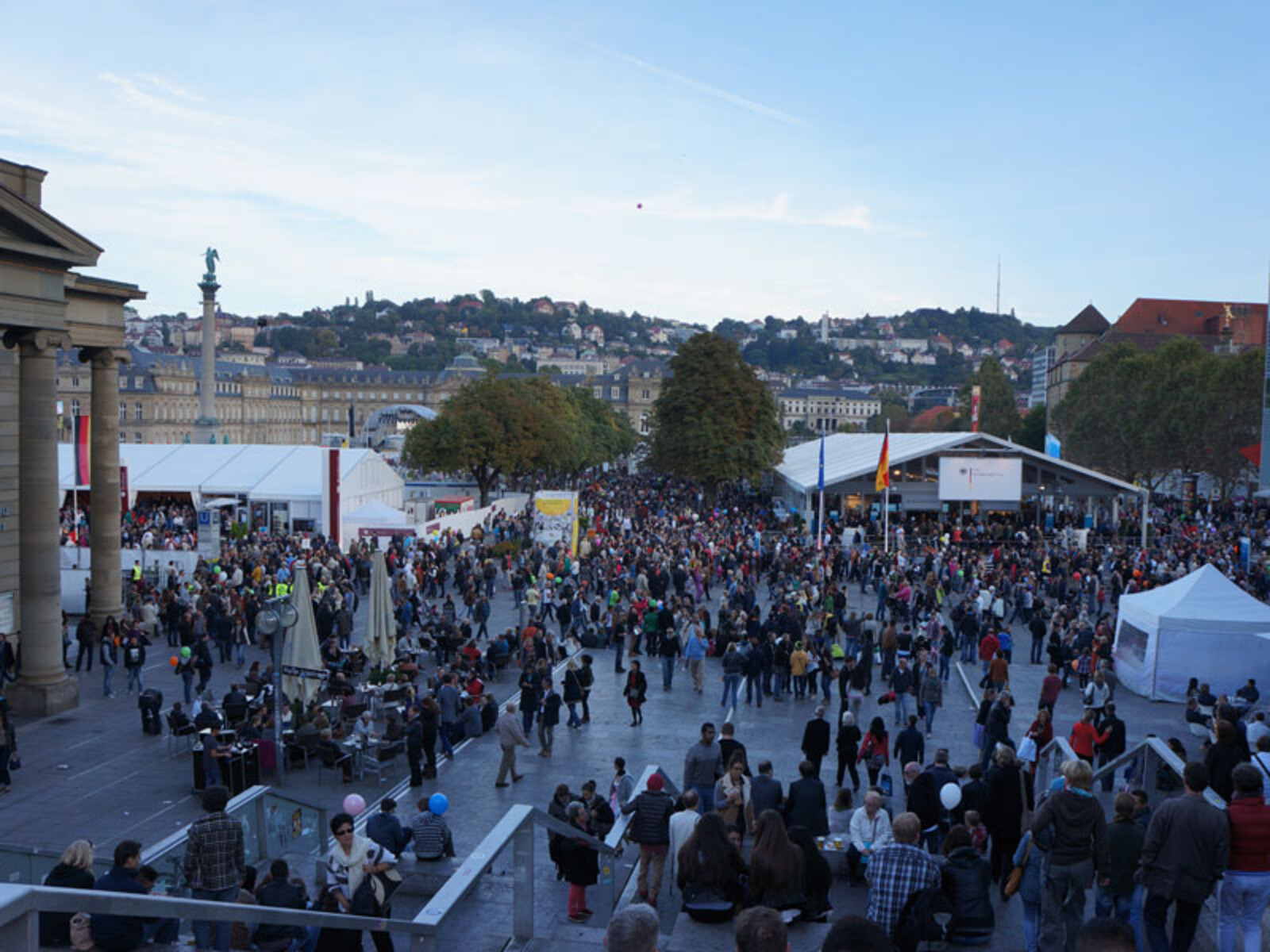 Letzter Stopp der Tour „Deutschland hilft“: Stuttgart