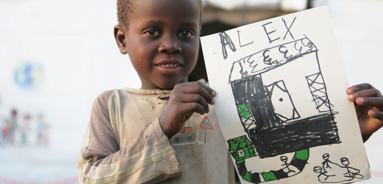 Alex, ein Kind in Mosambik, fand durch unser Bündnis Zuflucht Alex, ein Kind in Mosambik, fand durch unser Bündnis Zuflucht