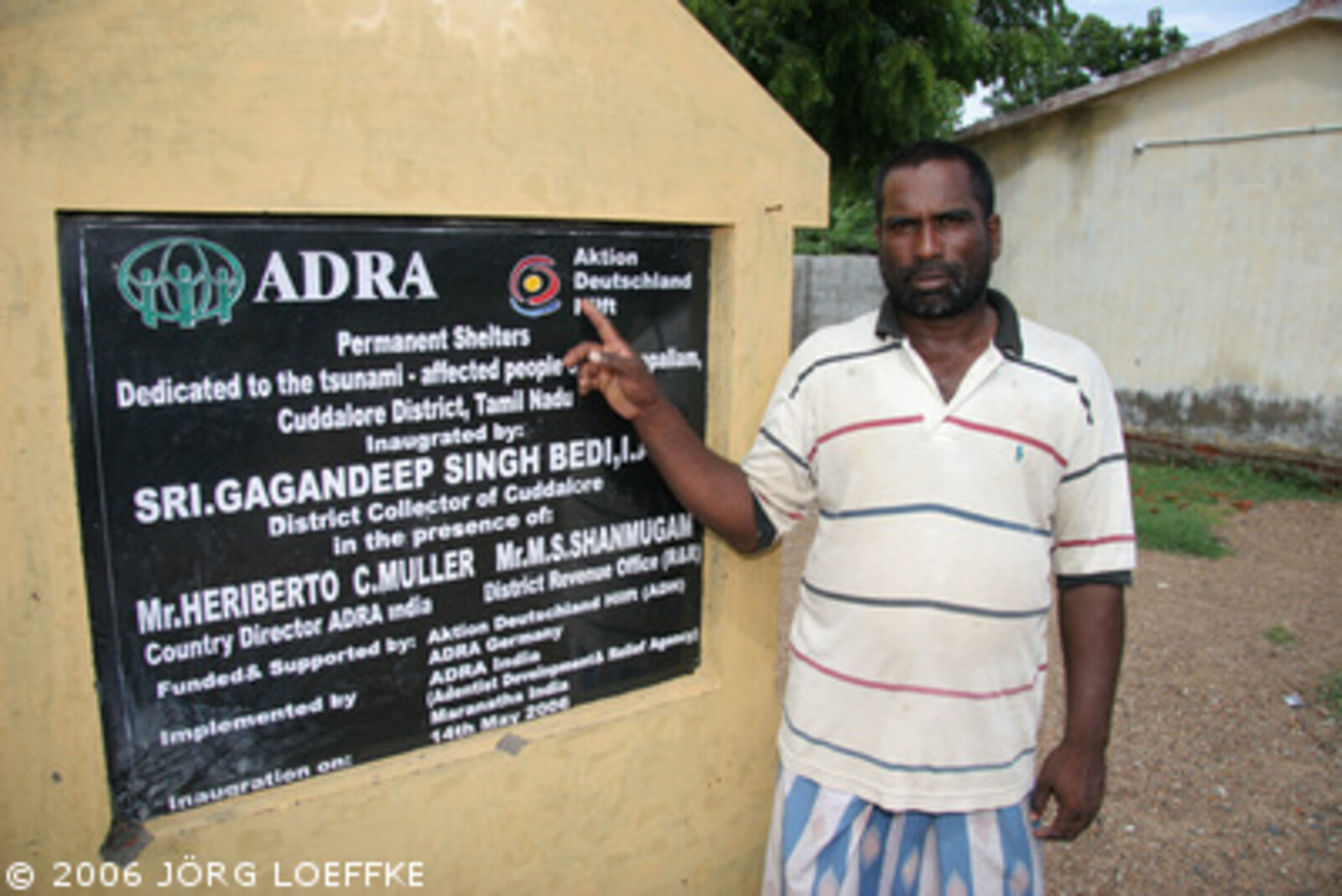 Tsunami: Wiederaufbauprojekt von ADRA
