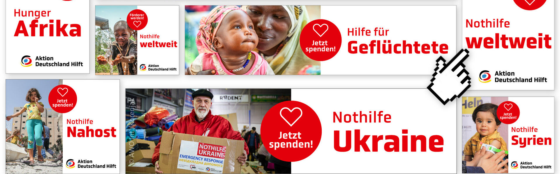 Place banners on your website