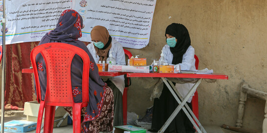 Medizinische Versorgung von Frauen in Afghanistan