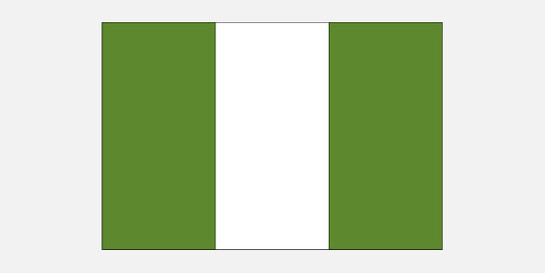 Flagge Nigeria