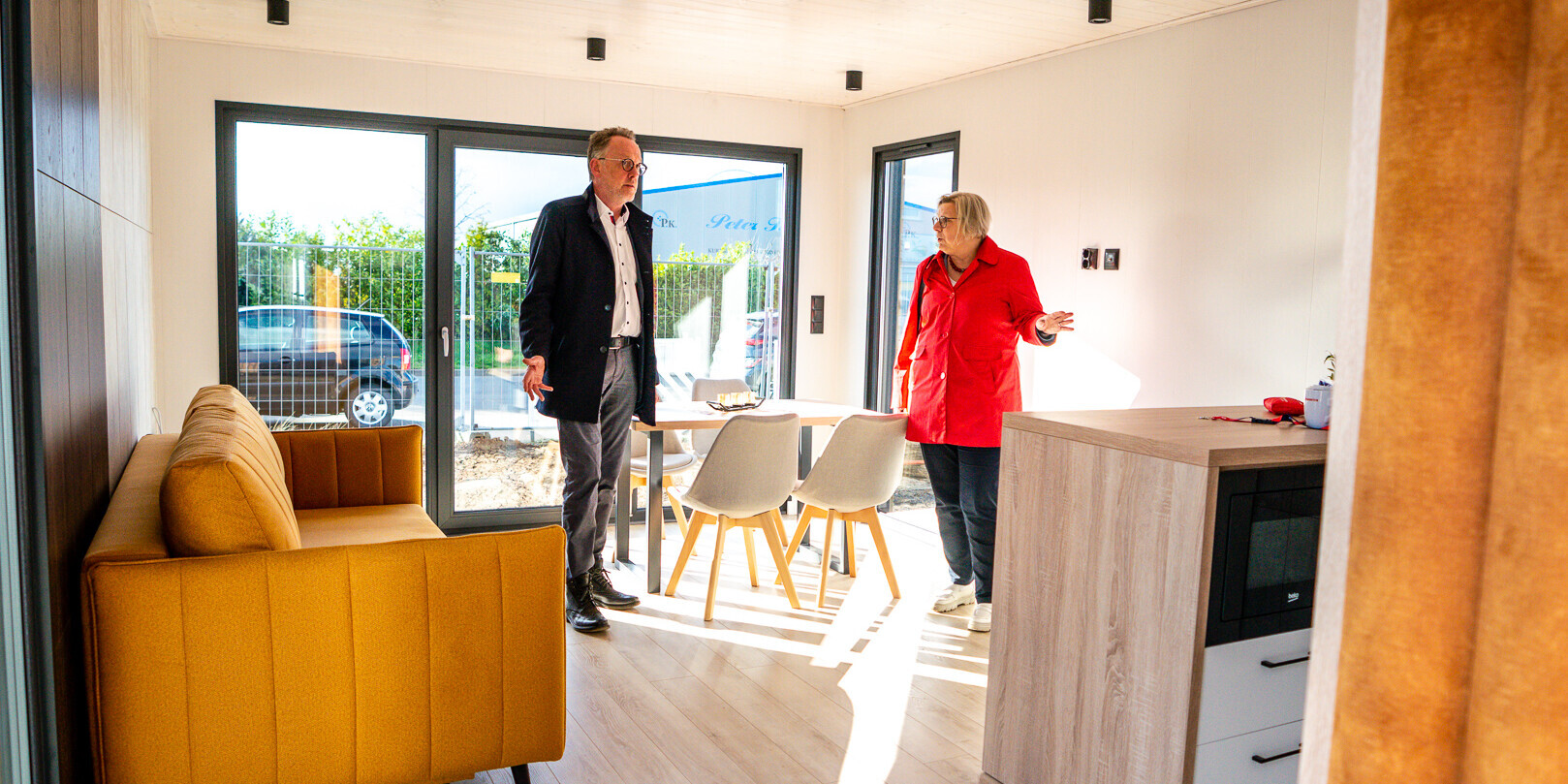 Tiny House, finanziert von den Johannitern/Aktion Deutschland Hilft Tiny House, finanziert von den Johannitern/Aktion Deutschland Hilft