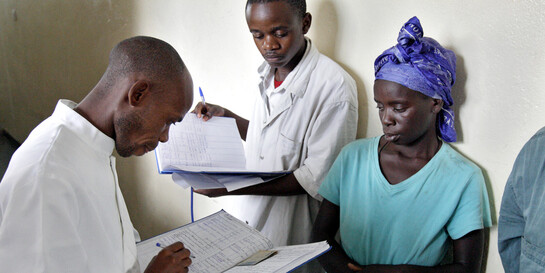Im Kongo werden Patienten versorgt.