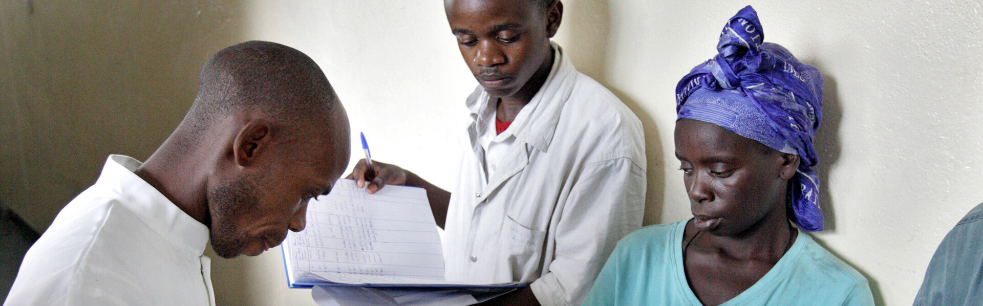Im Kongo werden Patienten versorgt.
