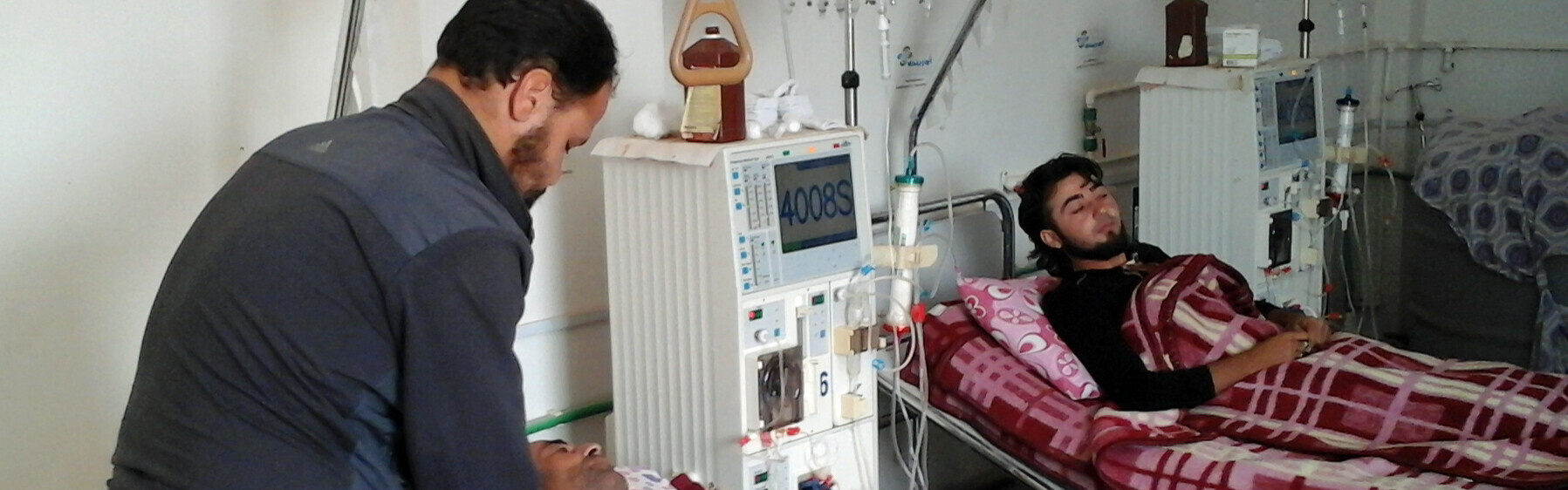 In diesem Krankenhaus werden Flüchtlinge, die von Krieg und Katastrophen betroffen sind, versorgt.