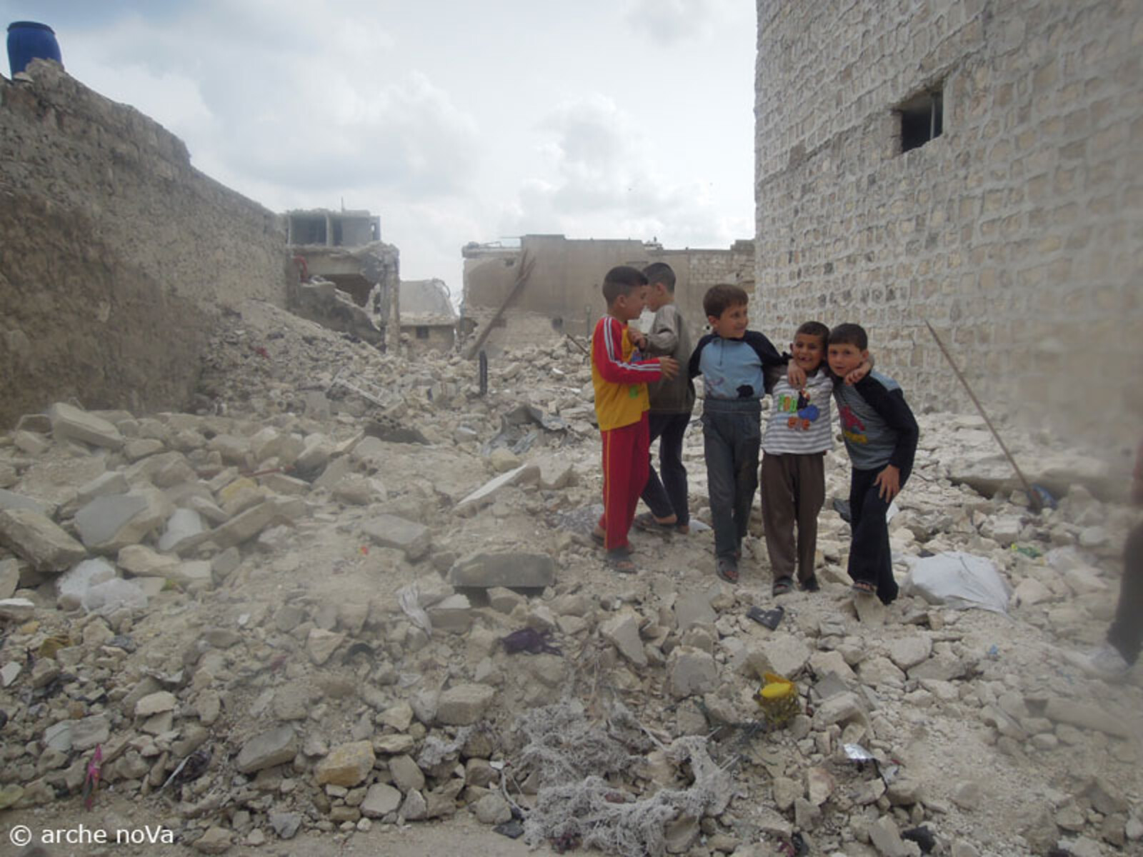 Ein Drittel des gesamten Häuserbestandes in Syrien wurde beschädigt oder zerstört.