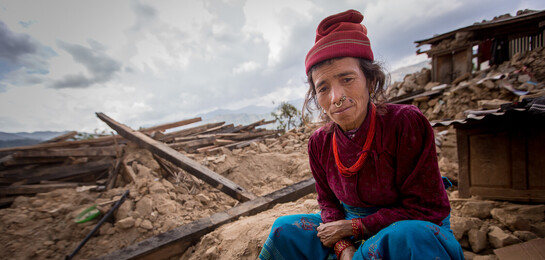 In Nepal leisten unsere Bündnisorganisationen weiter Hilfe