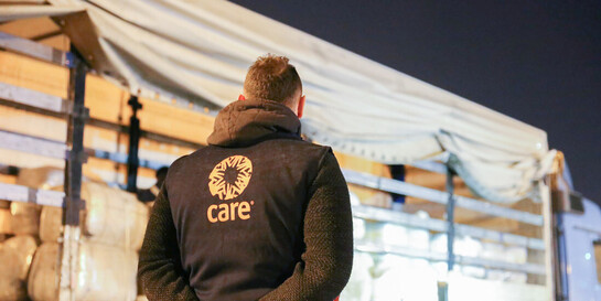 Eine Hilfslieferung von CARE erreicht das Erdbebengebiet in der Türkei und Syrien