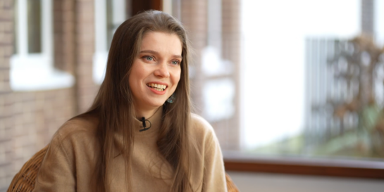 Portrait von Veronika Galkina, Ehrenamtliche bei Habitat for Humanity Deutschland