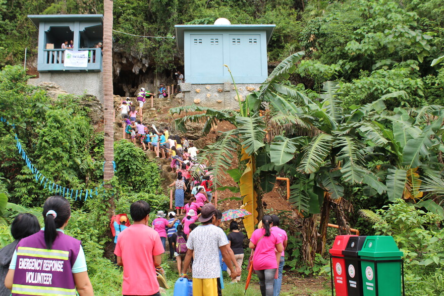 Evakuierungsübungen sind Teil der Katastrophenvorsorge auf den Philippinen