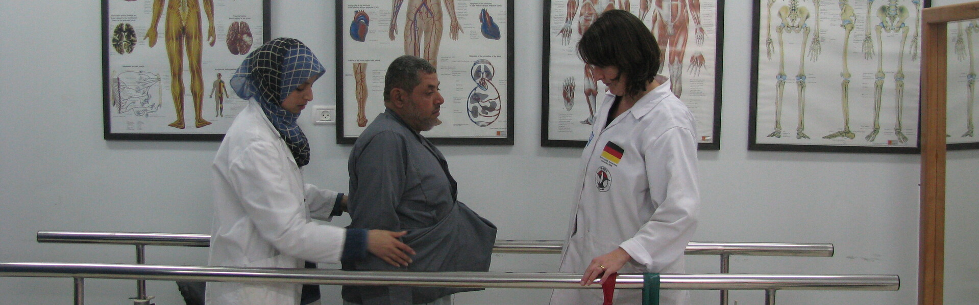 Physiotherapie in Nahost: Uta Prehl hilft Menschen mit Behinderung