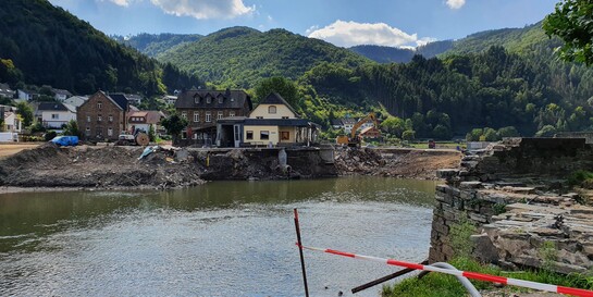 Das Hochwasser hat große Teile der Infrastruktur im Ahrtal zerstört