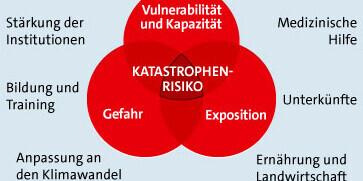 Infografik: Orientierungsrahmen in der Katastrophenvorsorge