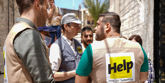 Help-Nothilfeteams analysieren gemeinsam mit Partnerorganisationen die Lage vor Ort und bereiten mögliche Nothilfemaßnahmen für die Geflüchteten vor. (Symbolbild)