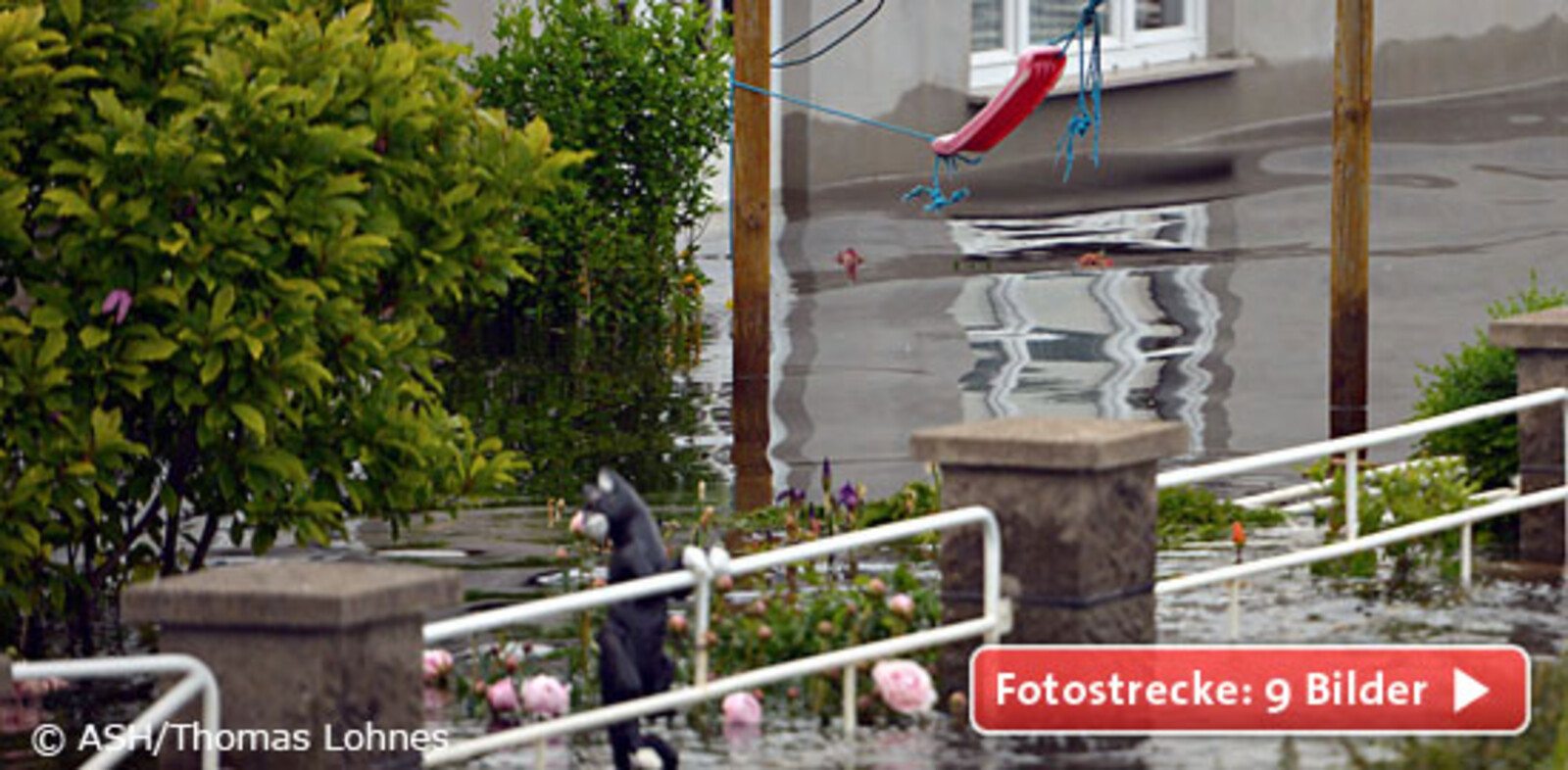 Aken gleicht derzeit einer Geisterstadt