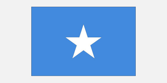 Flagge Somalia