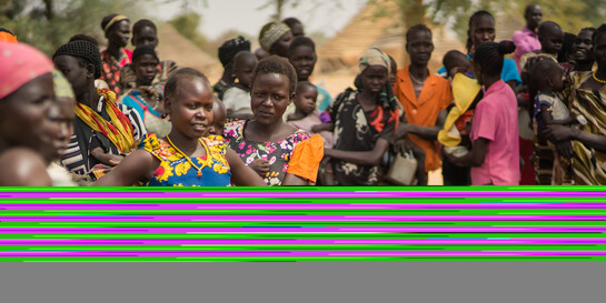 Menschen in Afrika, einem der bevölkerungsreichsten und größten Kontinente der Erde