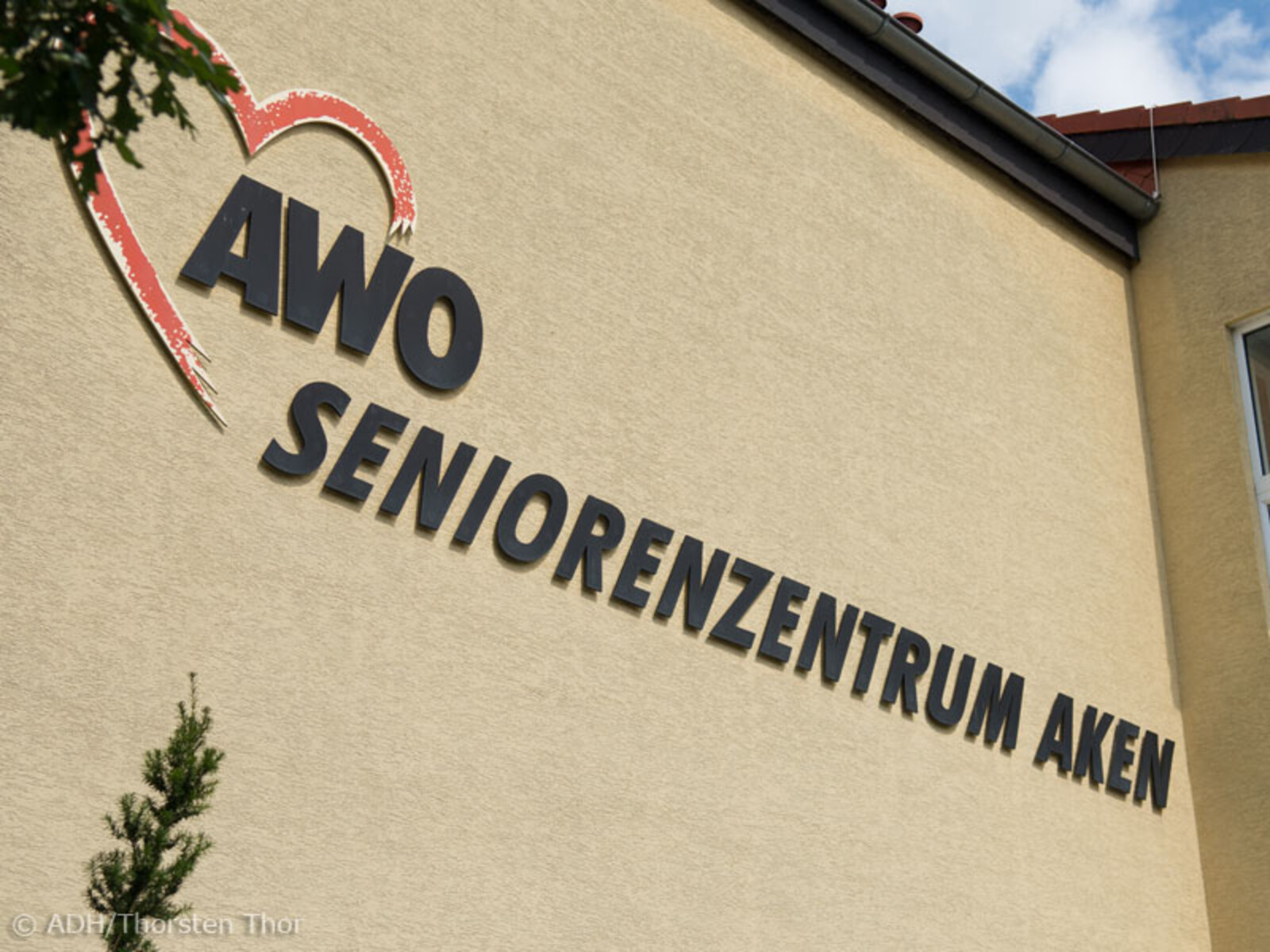 Auch das Seniorenzentrum der Arbeiterwohlfahrt in Aken musste evakuiert werden