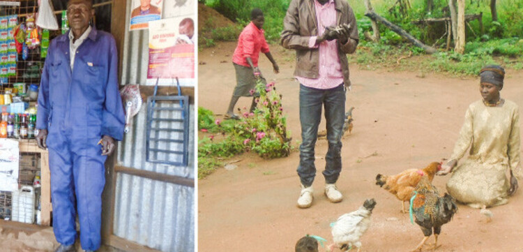 Geflüchtete Menschen in Uganda bekommen die Chance, für sich selbst zu sorgen und Einkommen zu schaffen Geflüchtete Menschen in Uganda bekommen die Chance, für sich selbst zu sorgen und Einkommen zu schaffen