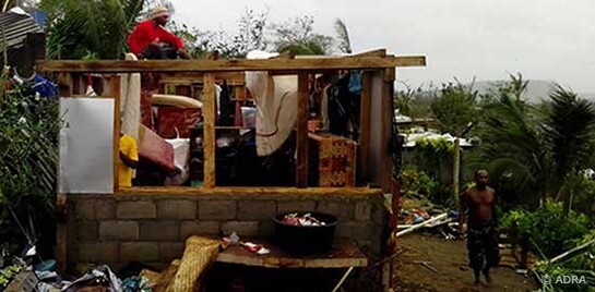 In der Nacht zum 14. März 2015 traf Zyklon „Pam“ den nordöstlich von Australien gelegenen Inselstaat Vanuatu mit voller Wucht. Der Wirbelsturm der höchsten Kategorie 5 erreichte in Sturmböen Windgeschwindigkeiten von mehr als 300 Kilometern pro St