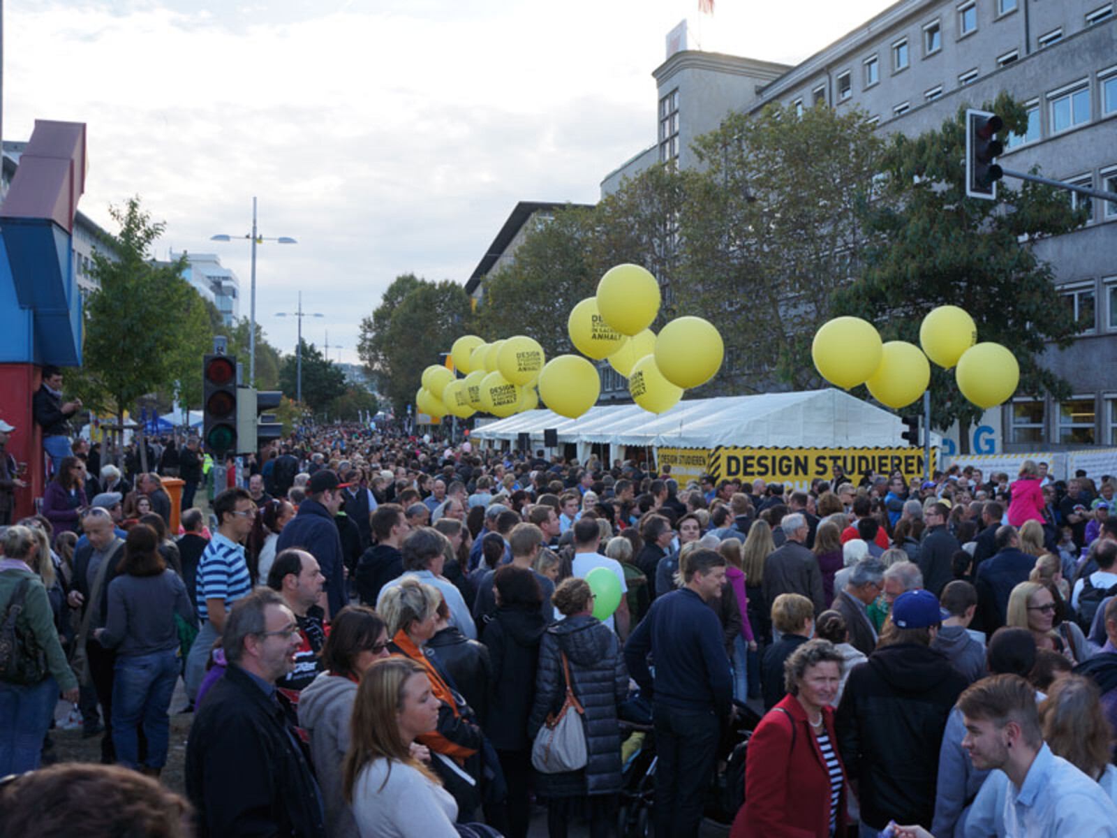 Am 02. und 03. Oktober wurde dort der Tag der deutschen Einheit auf einem riesigen Festgelände gefeiert