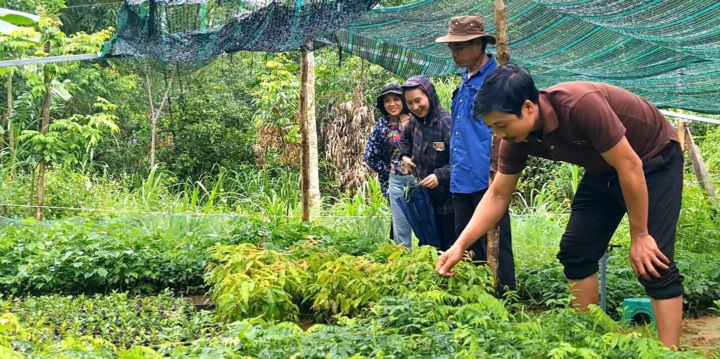 Eine Öko-Modellfarm in Vietnam 