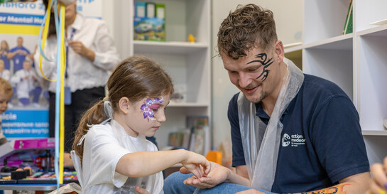 Psychologische Unterstützung für Kinder im Krieg