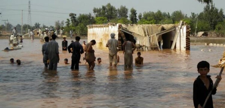 nowshehra1 Flut Pakistan: Flutsituation in Aza Khail Nowshehra